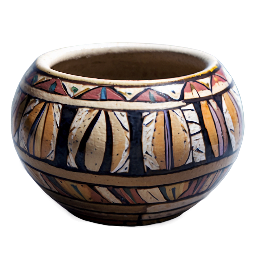 Abstract Pottery Art Png 06132024 PNG