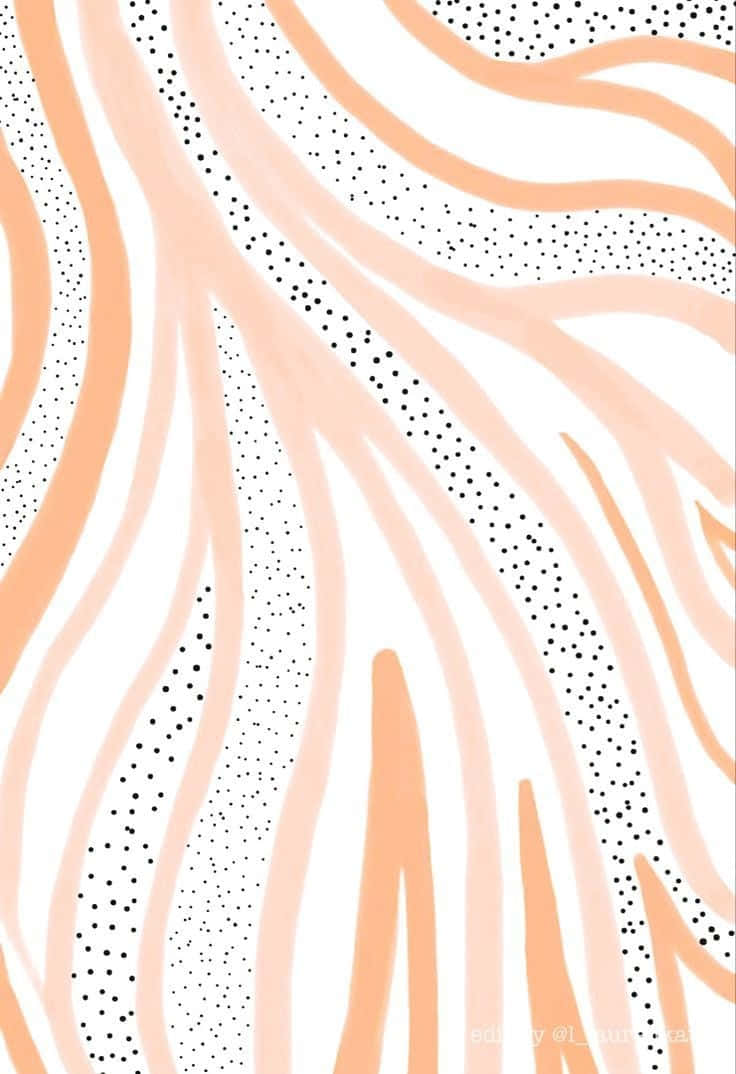 Abstract Preppy Zebra Pattern Wallpaper