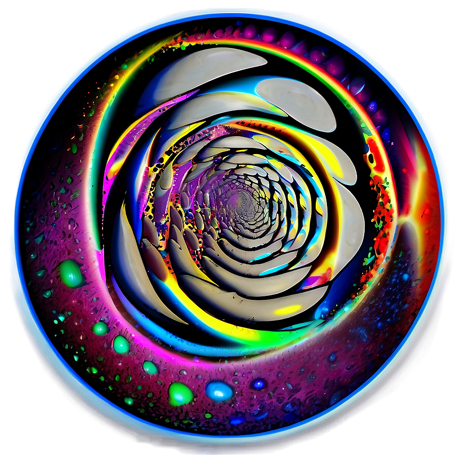 Abstract Psychedelic Dreams Png Sru PNG