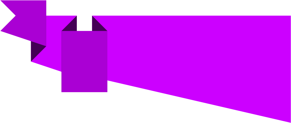 Abstract Purple Banner Background PNG
