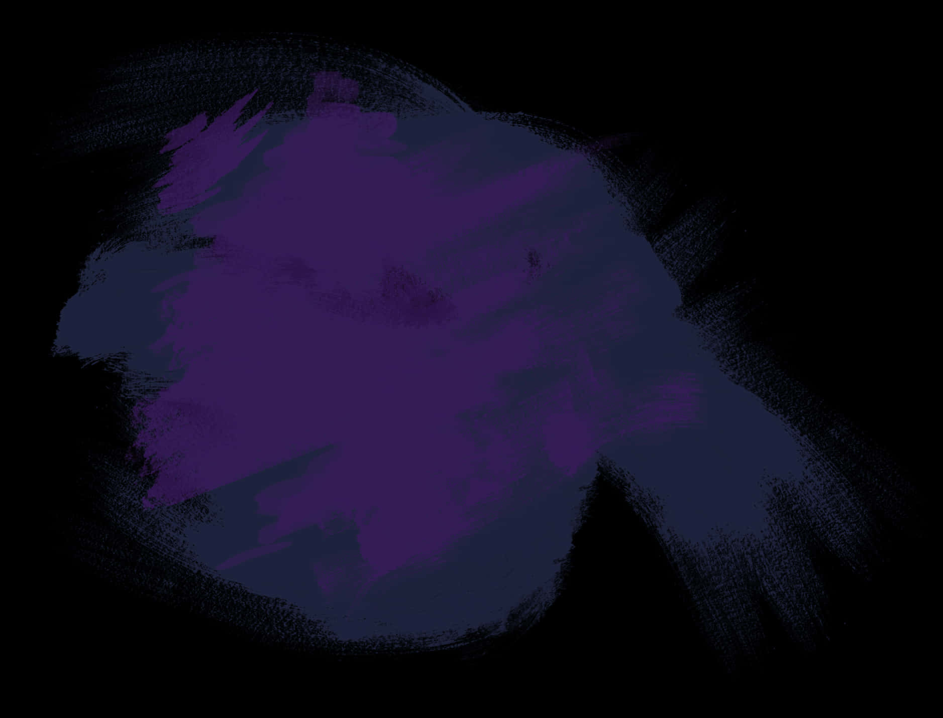 Abstract Purple Brushstrokes Dark Background PNG