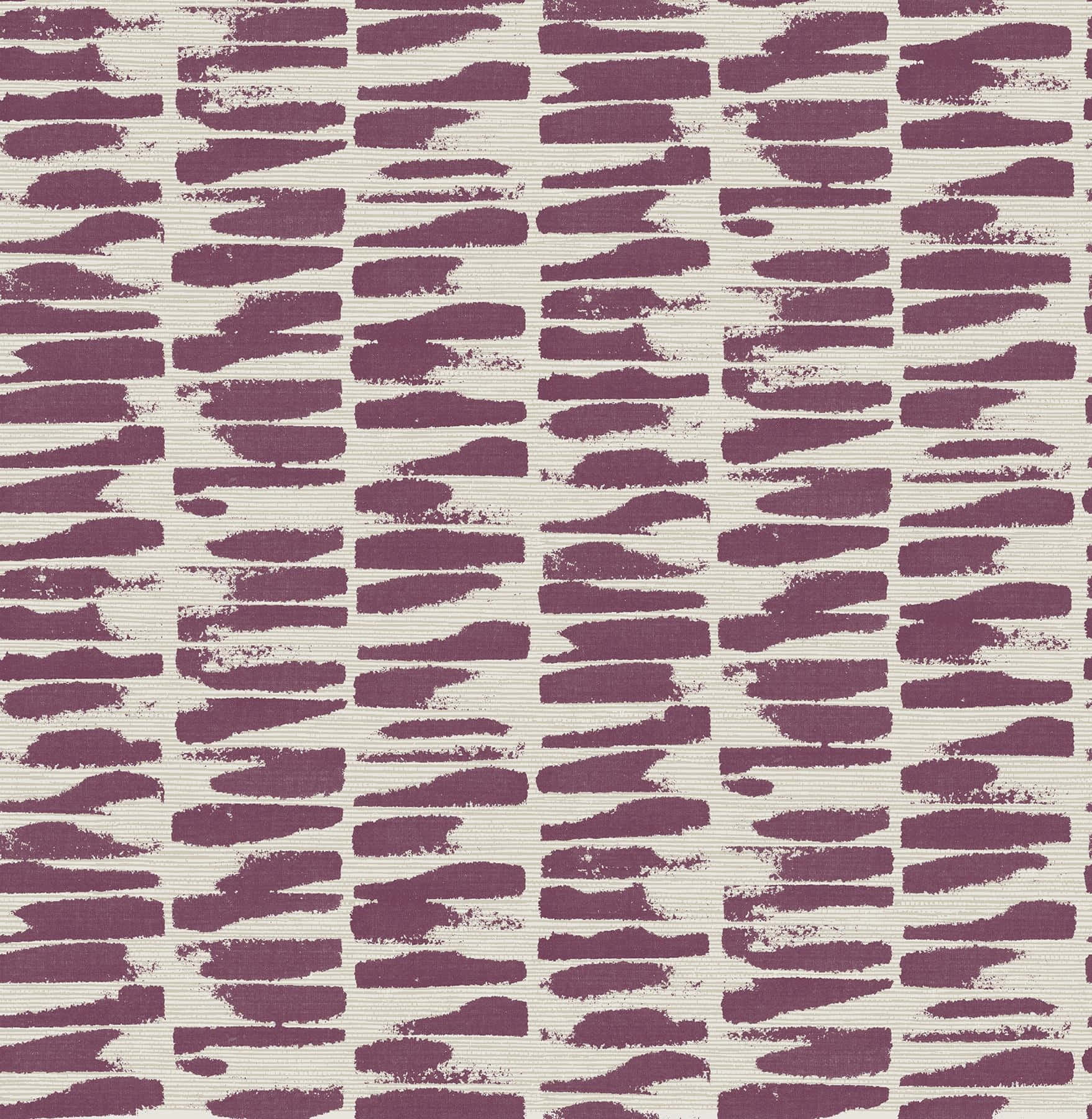 Abstract Purple Brushstrokes Pattern Wallpaper