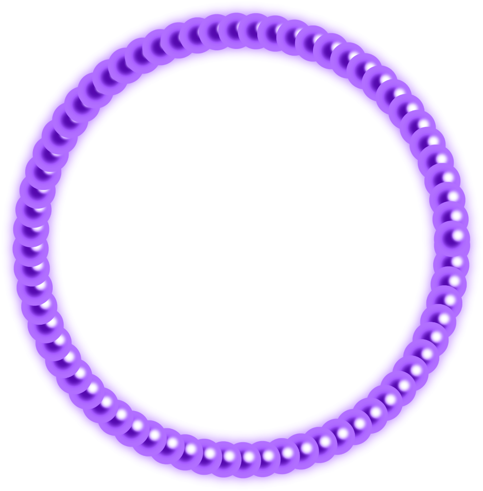 Abstract Purple Circle Design PNG