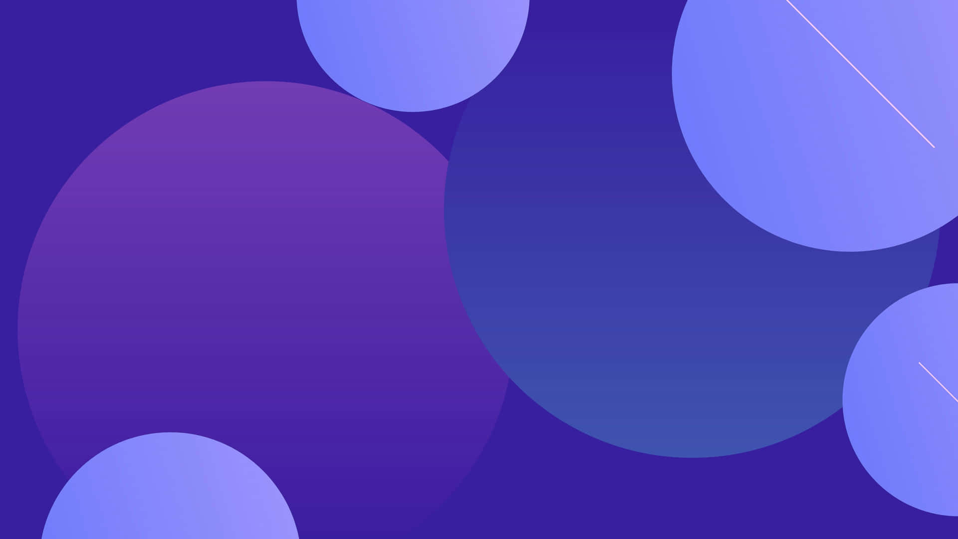Abstract Purple Circles Background Wallpaper