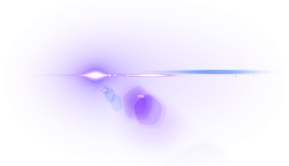 Abstract Purple Lens Flare PNG