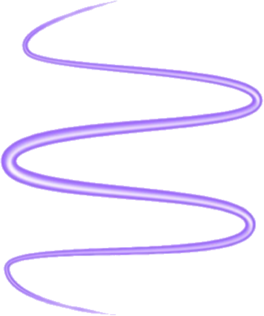 Abstract Purple Neon Spiral PNG
