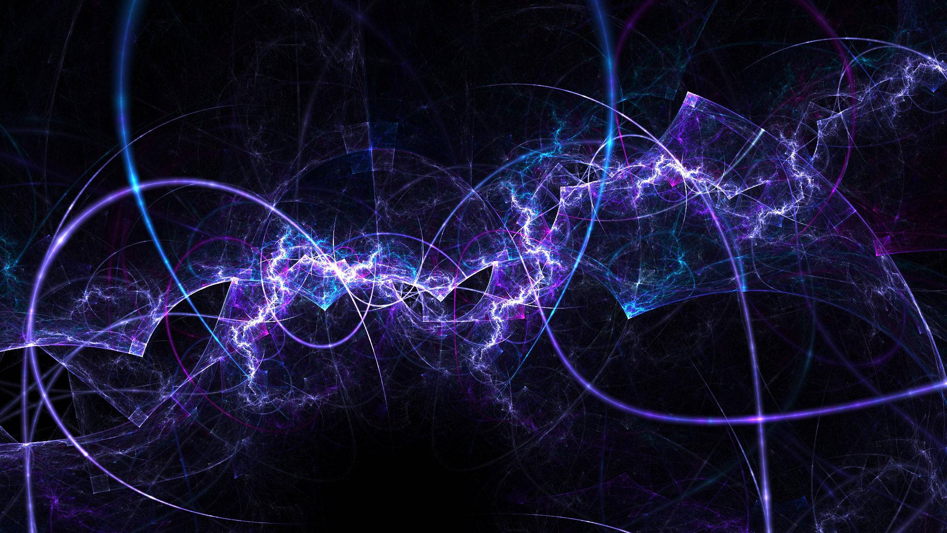 Abstract Purple Neuron