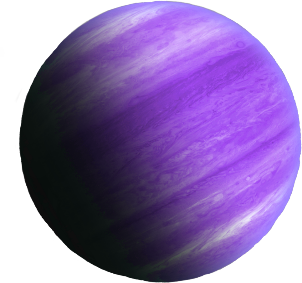 Abstract Purple Planet Texture PNG