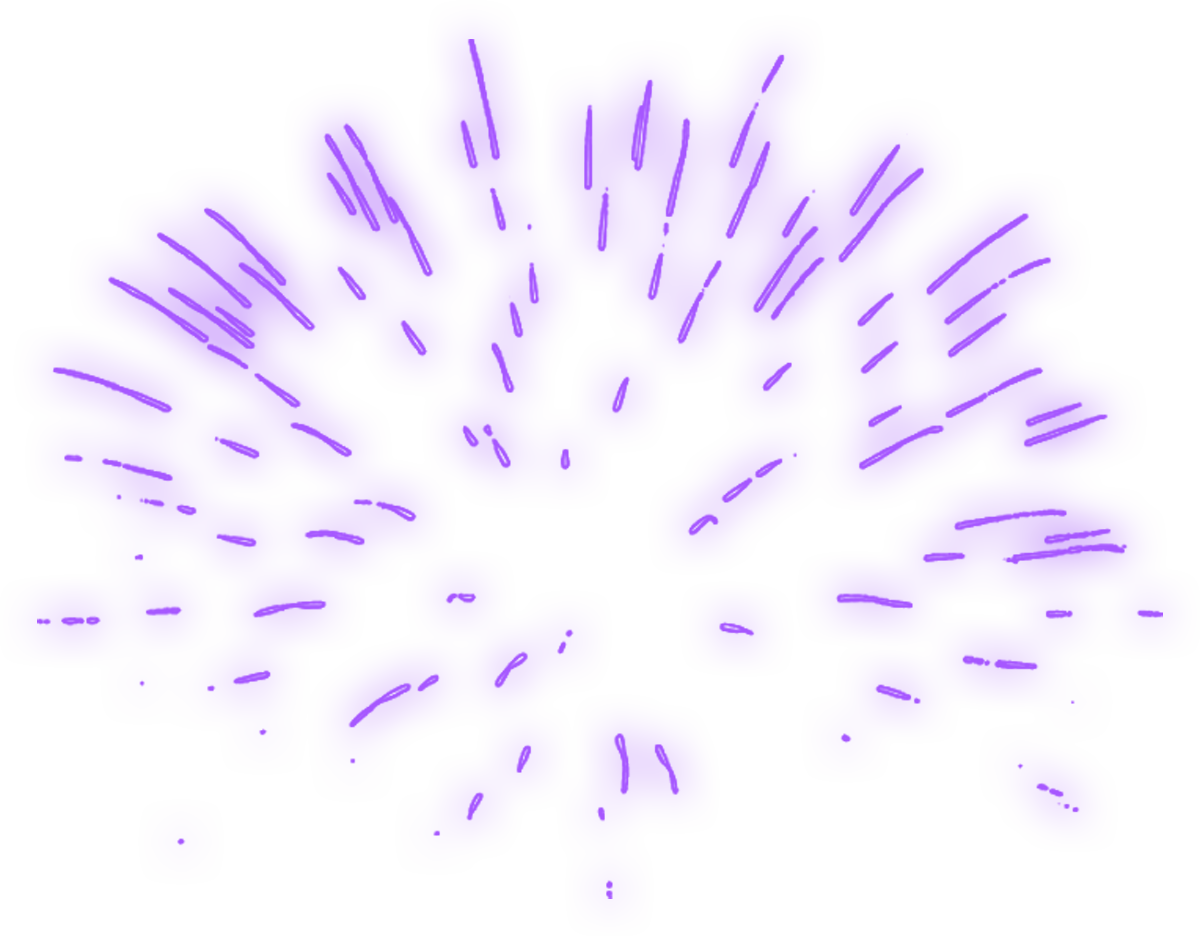 Abstract Purple Scribbles PNG