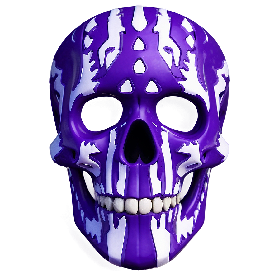 Abstract Purple Skull Trooper Design Png 59 PNG