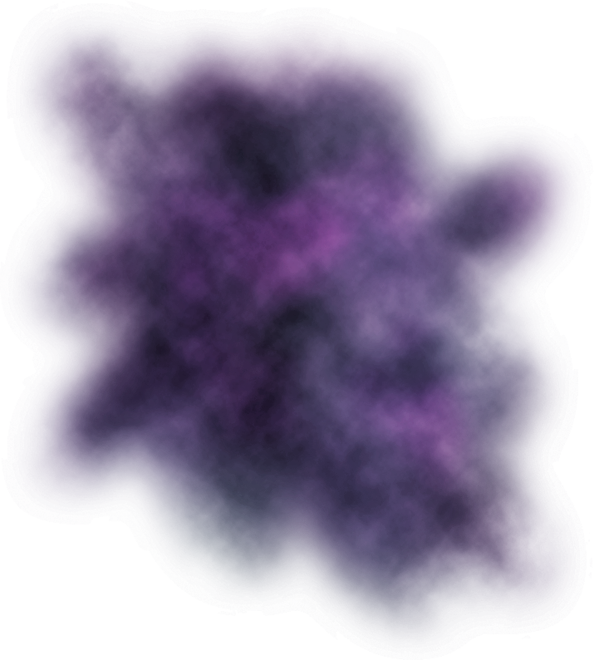 Abstract Purple Smoke Effect PNG