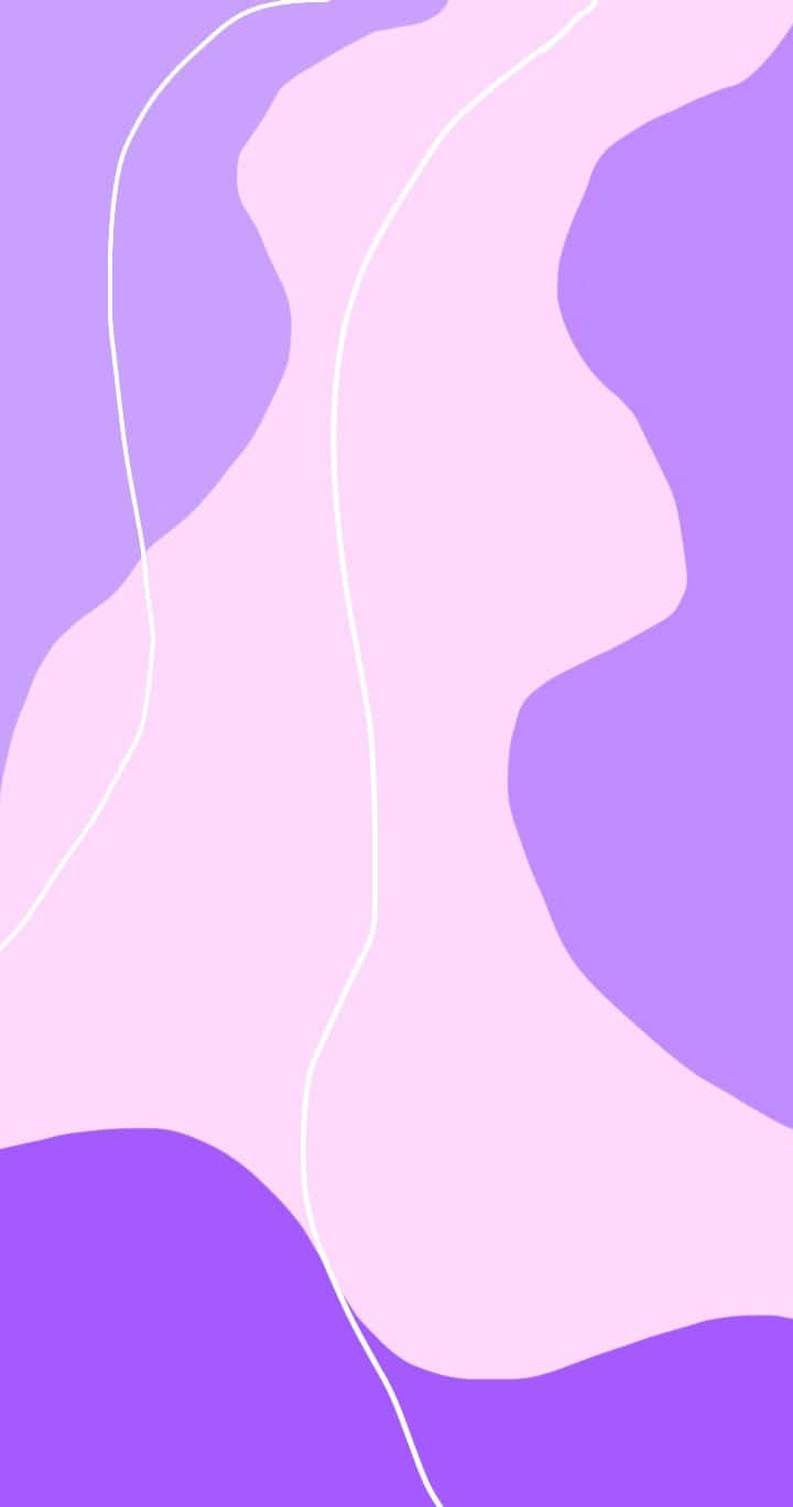 Abstract Purpleand Pink Waves Wallpaper