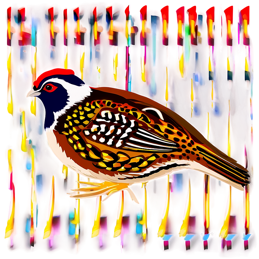 Abstract Quail Representation Png Emi51 PNG