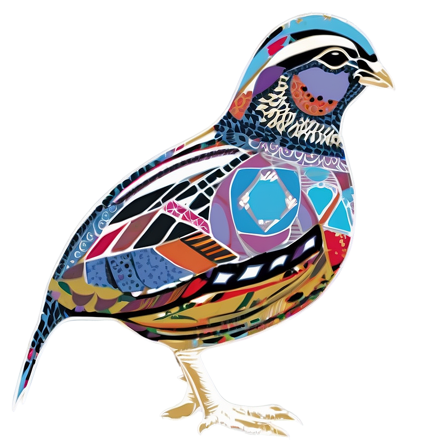 Abstract Quail Representation Png Qvl PNG