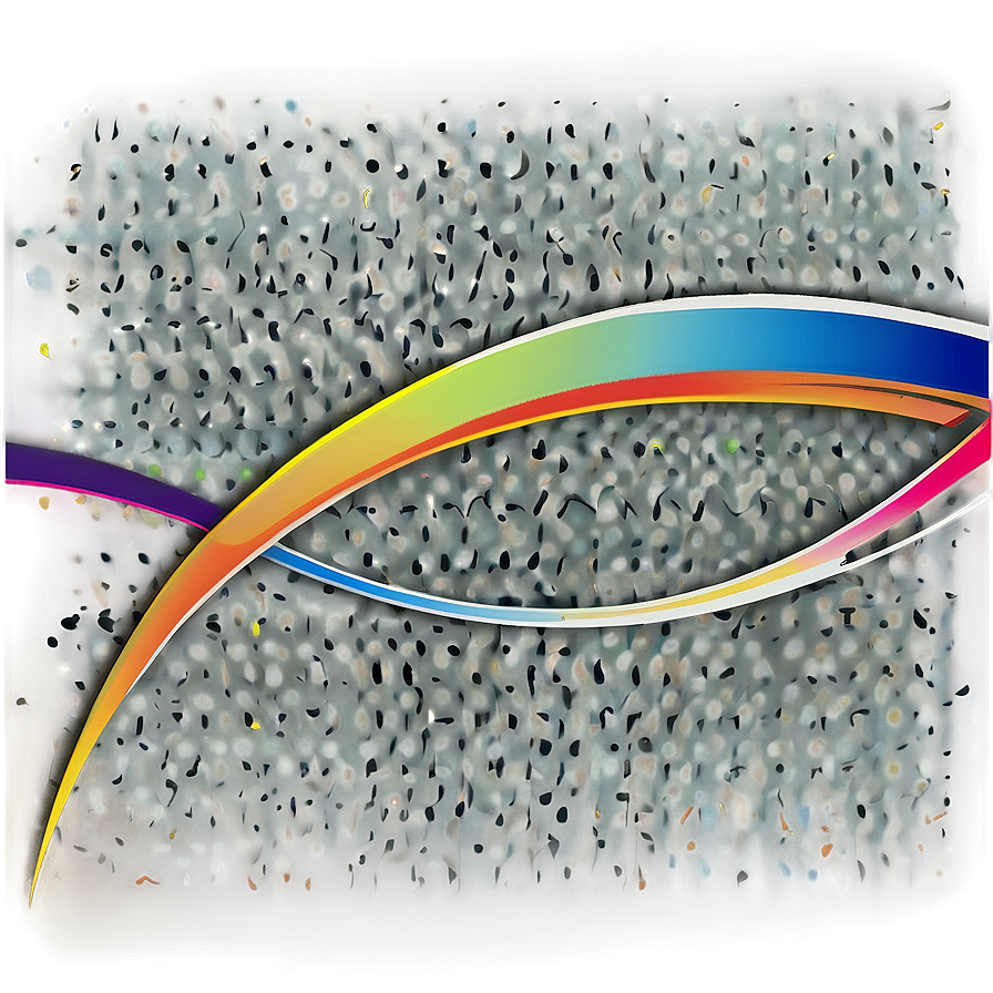Abstract Rainbow Line Arton Textured Background PNG