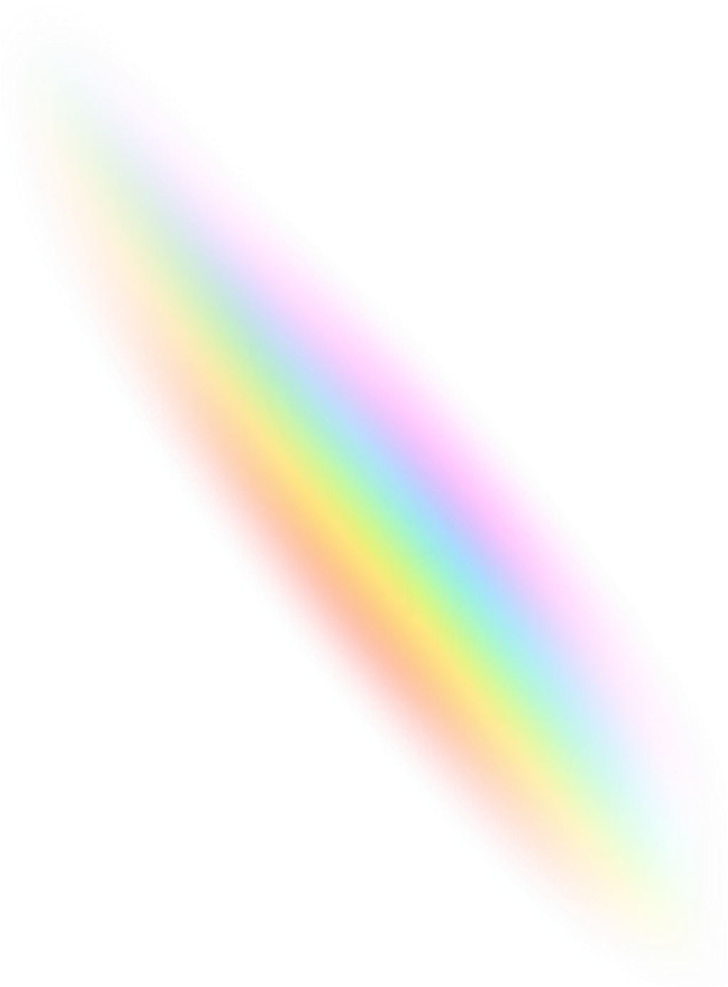 Abstract Rainbow Spectrum Artwork PNG