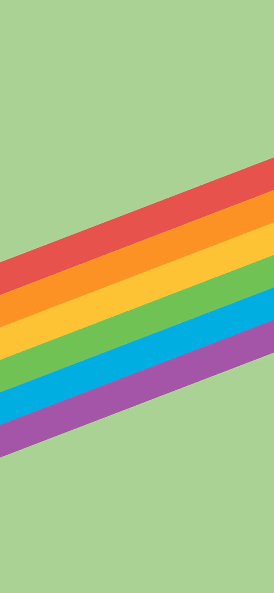 Abstract Rainbow Stripes Background Wallpaper