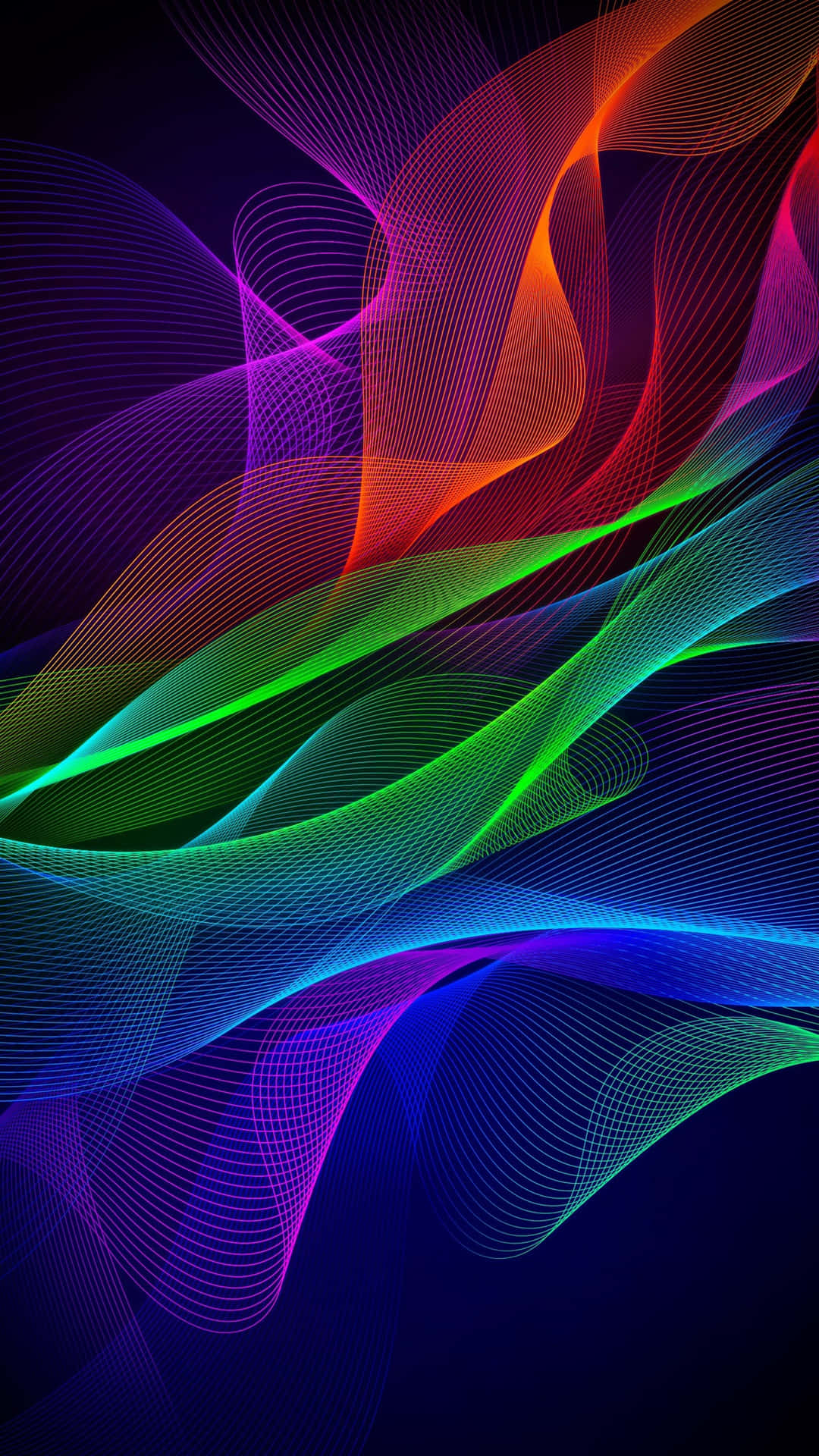 Abstract Razer Colorful 4k Phone Wallpaper