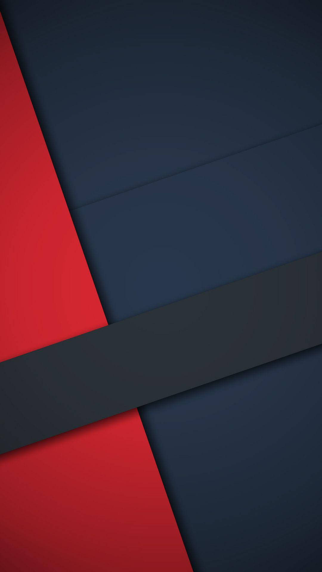 Abstract Red And Blue Material Wallpaper