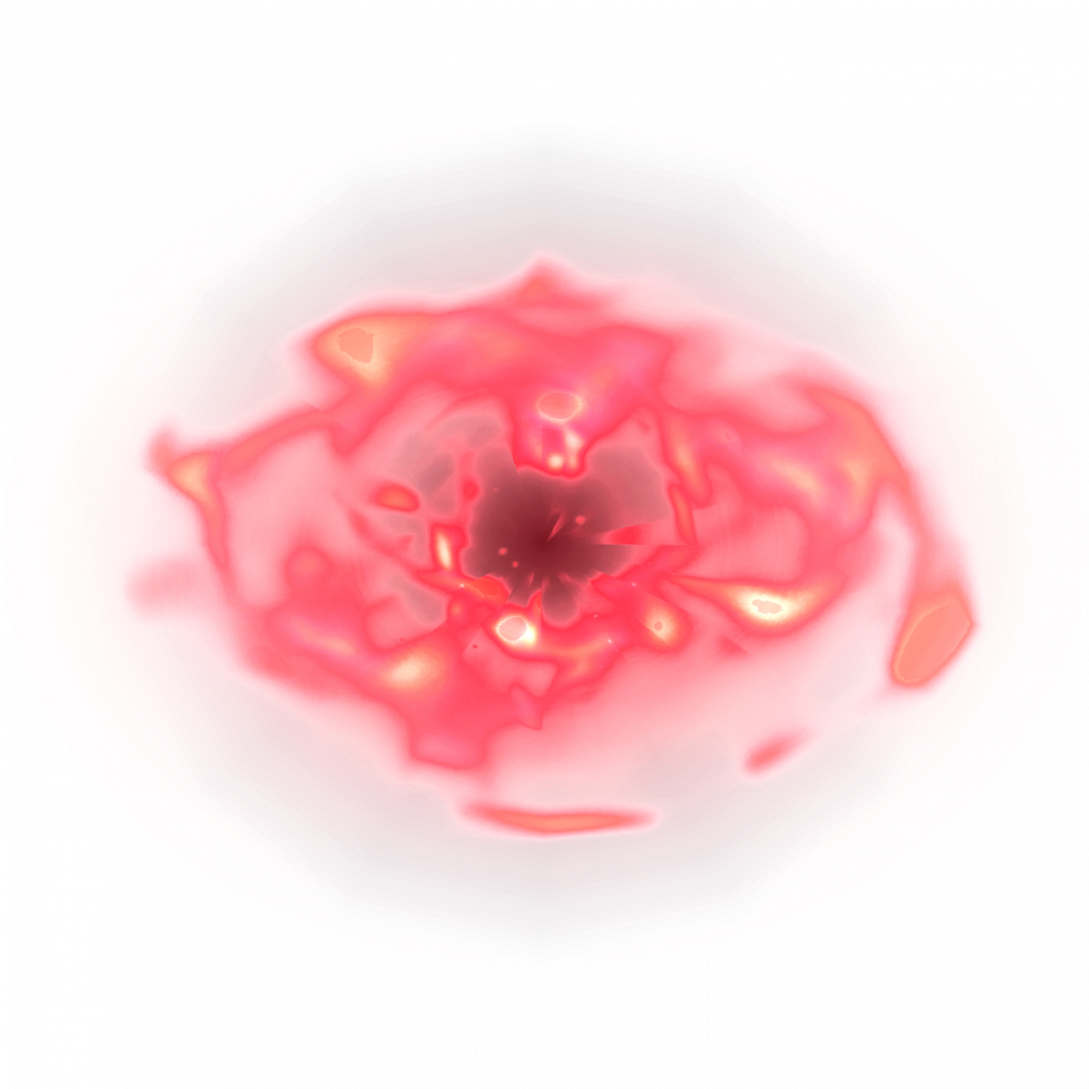Abstract Red Aura Artwork PNG