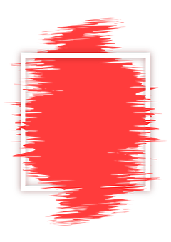 Abstract Red Black Distortion PNG