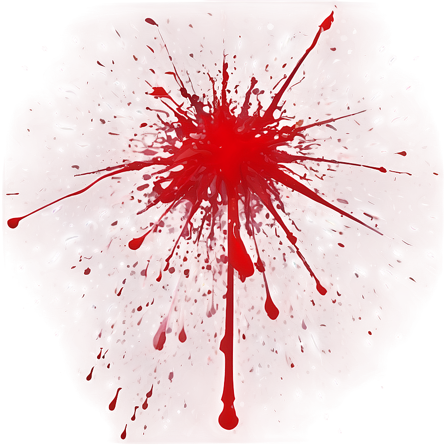 Abstract Red Blob Splatter Png 36 PNG