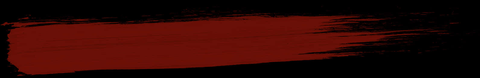 Abstract Red Brush Strokeon Black Background PNG