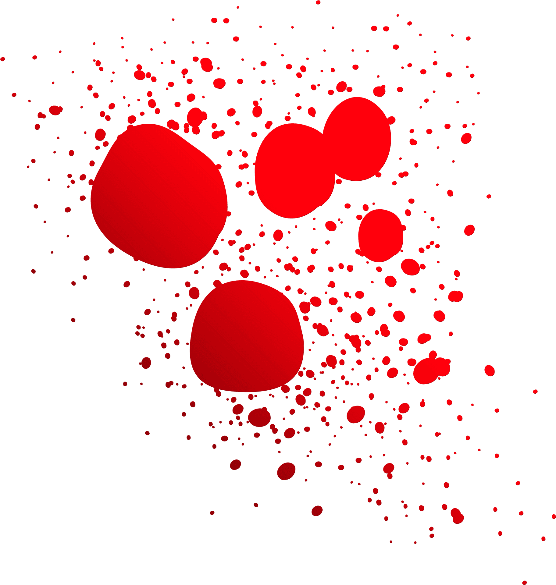 Abstract Red Dropson Gray Background PNG