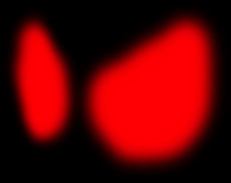 Abstract Red Eyes Glow PNG