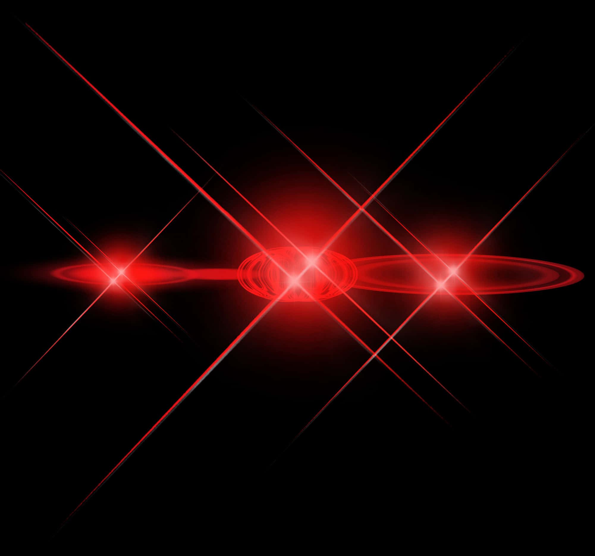 Abstract Red Light Intersection Art PNG
