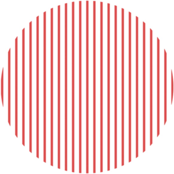 Abstract Red Lines Circle Pattern PNG
