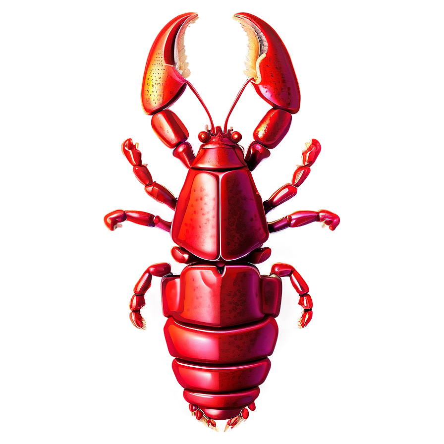 Download Abstract Red Lobster Png 06242024 | Wallpapers.com