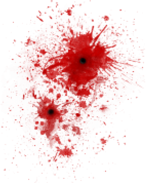 Abstract Red Spatter Pattern PNG