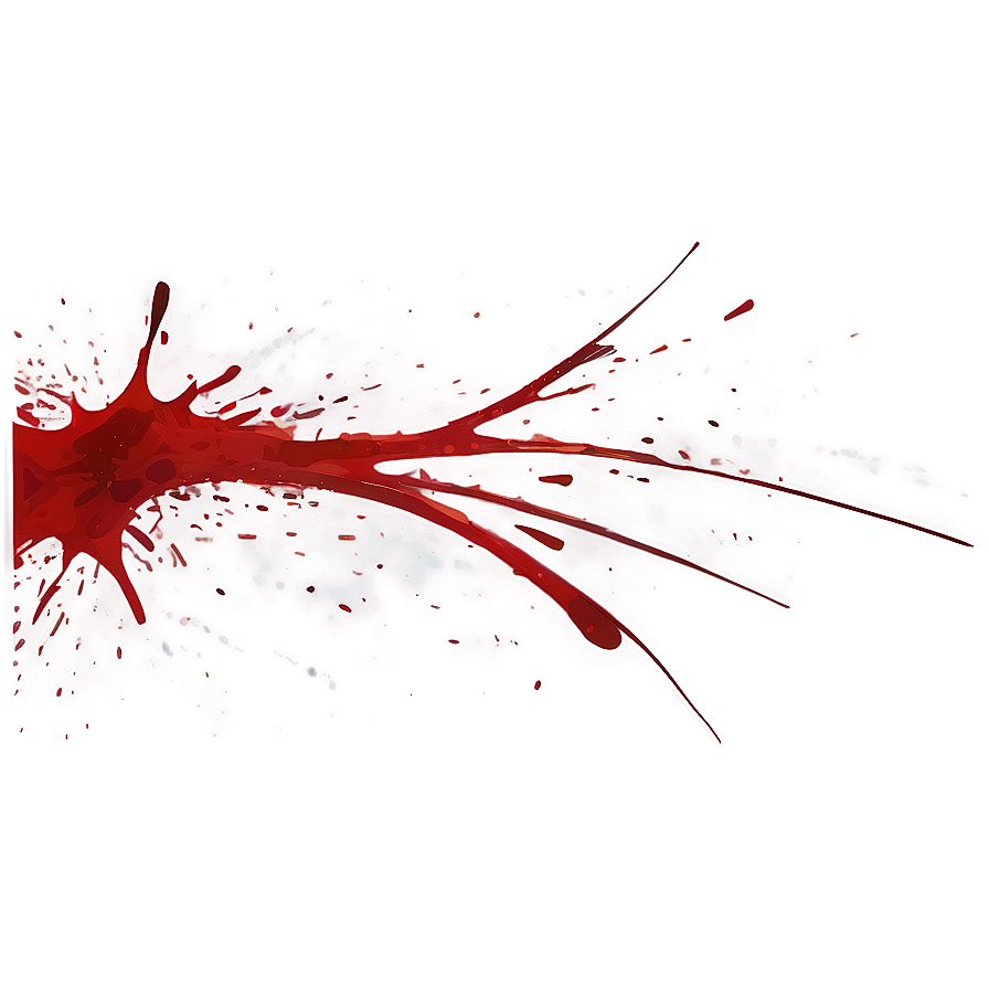 Abstract Red Splatter Design Png Uip PNG