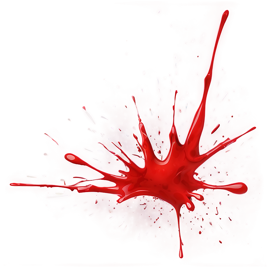 Abstract Red Splatter Splash Png Hhy18 PNG