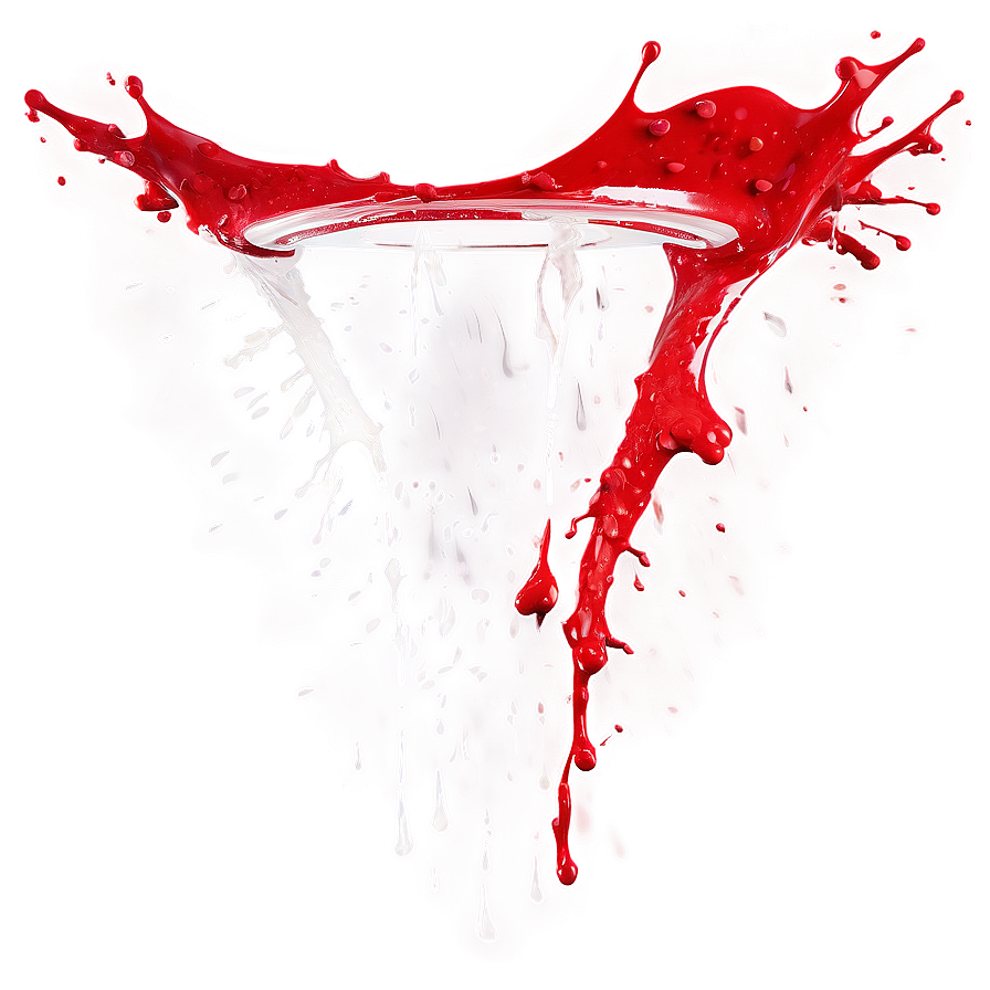 Abstract Red Splatter Splash Png Ogl PNG