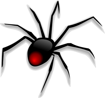 Abstract Red Spot Black Background PNG