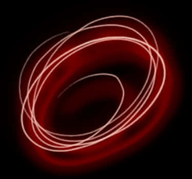 Abstract Red Swirl Light Effect PNG
