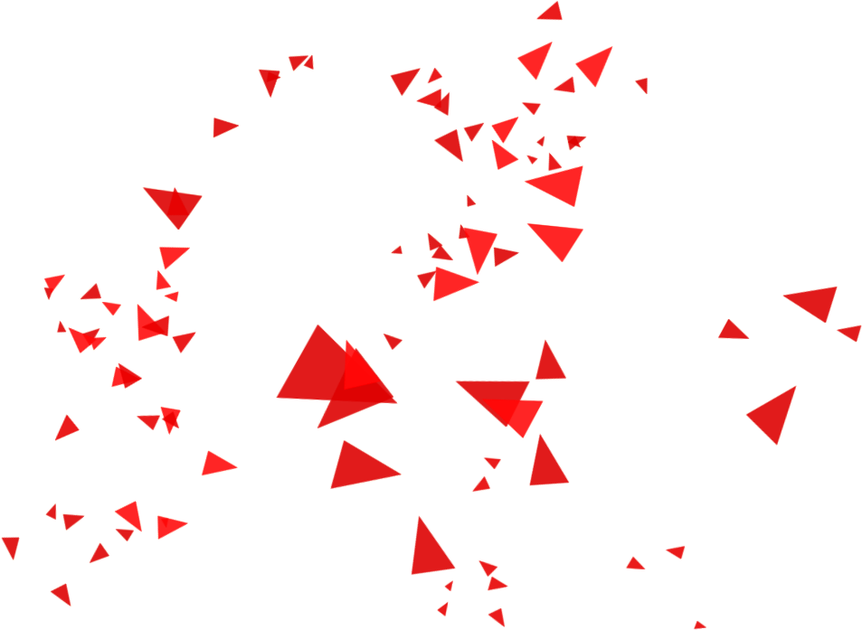 Abstract Red Triangles Pattern PNG
