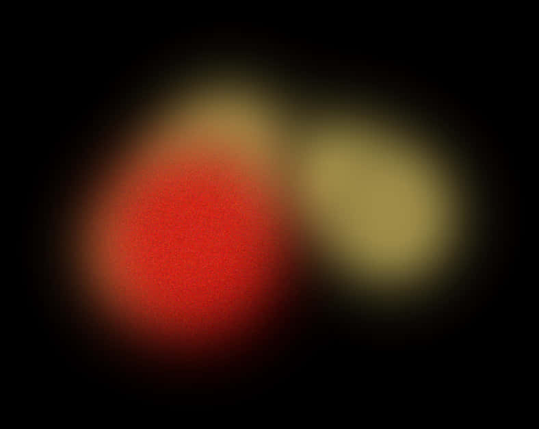Abstract Redand Yellow Glow PNG