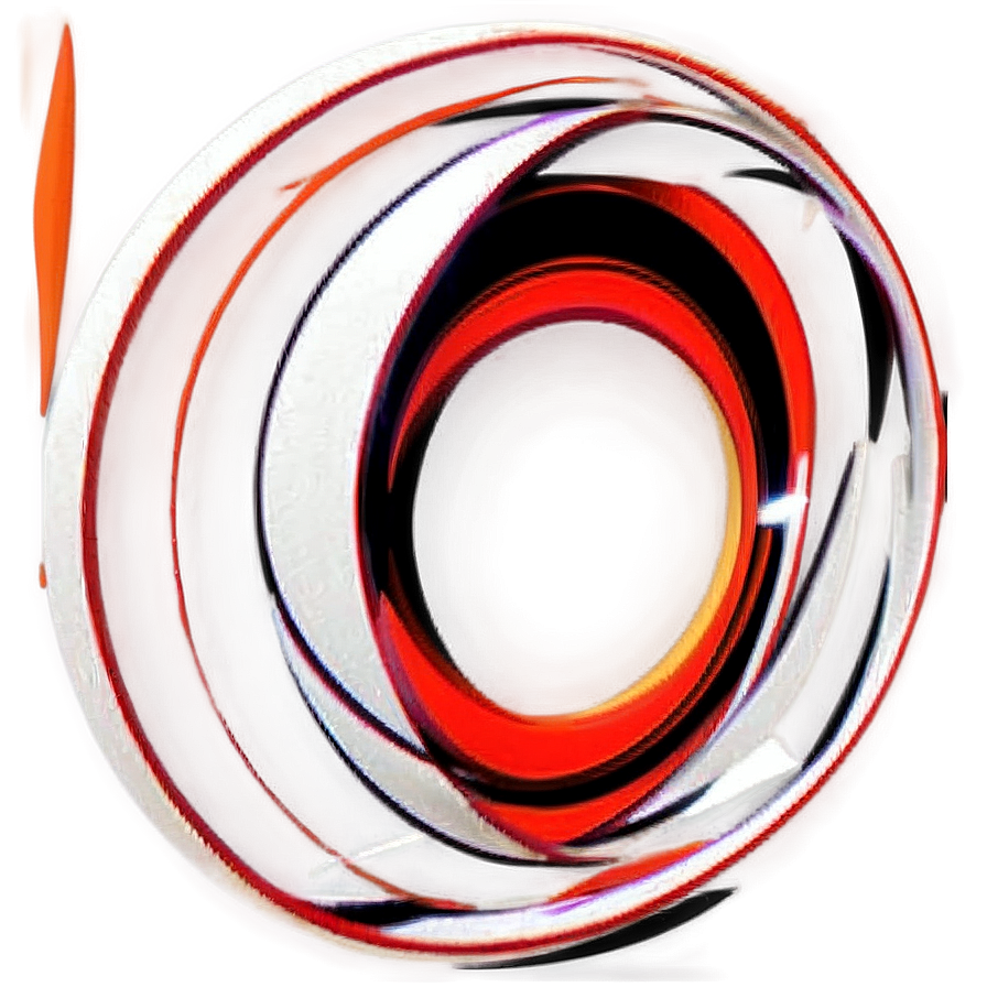 Abstract Retro Circles Png 06202024 PNG