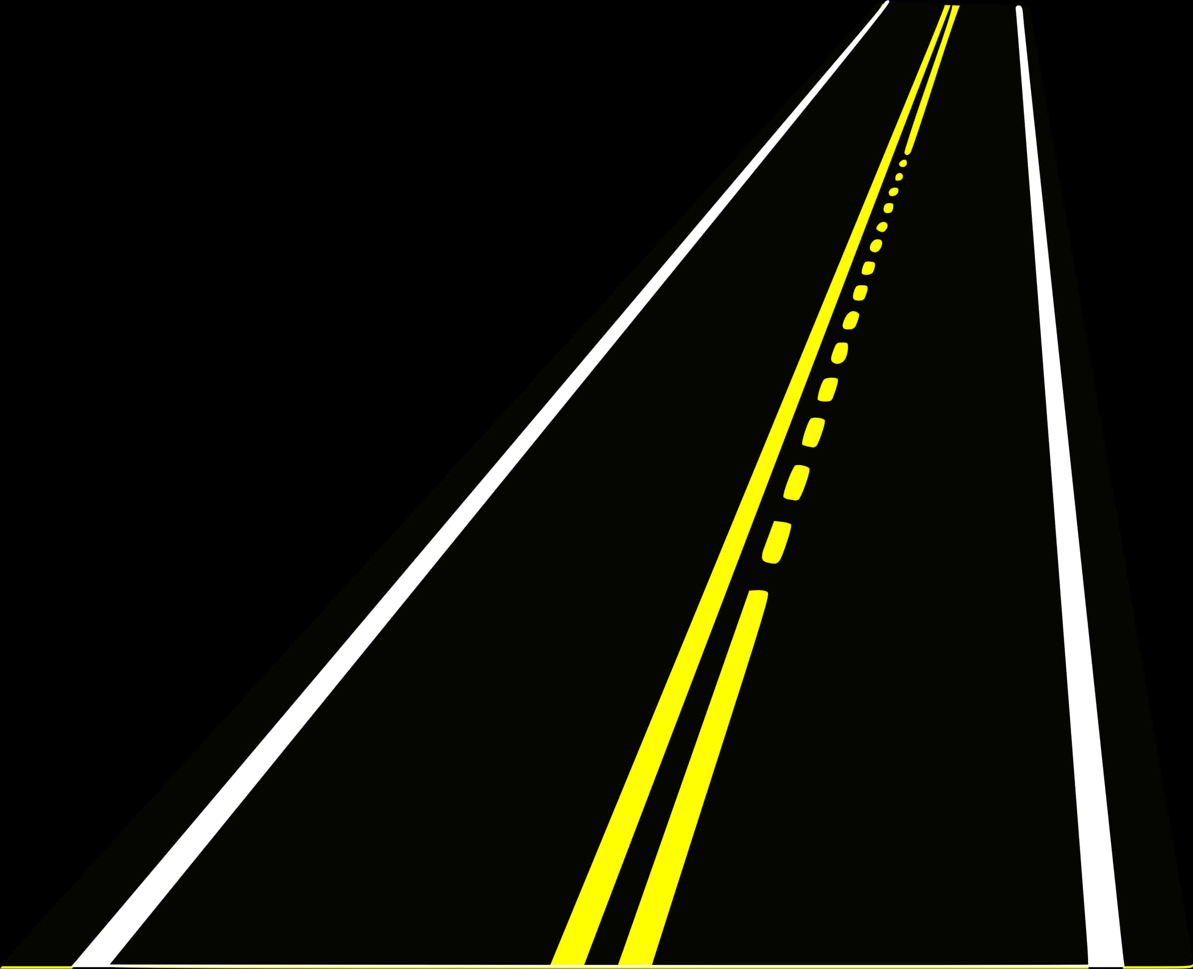 Abstract Roadway Lines PNG