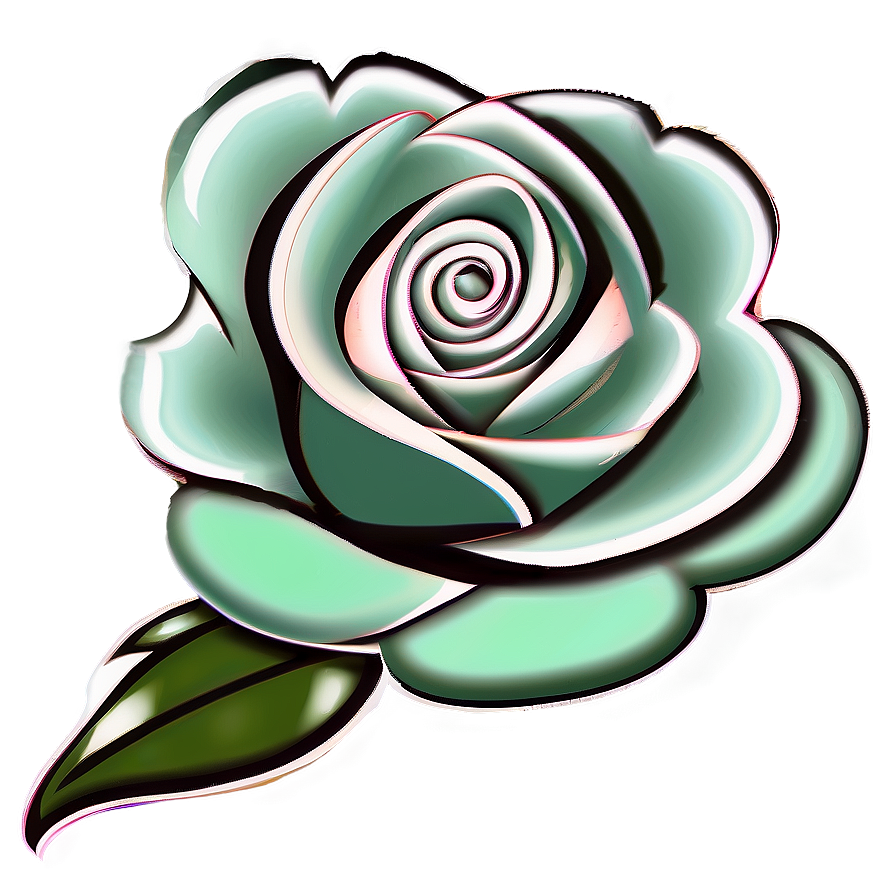 Abstract Rose Clipart Png 24 PNG