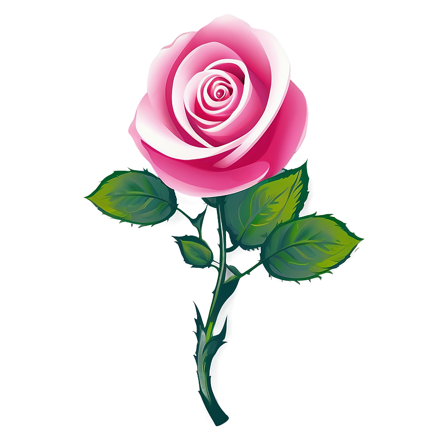 Abstract Rose Png 37 PNG