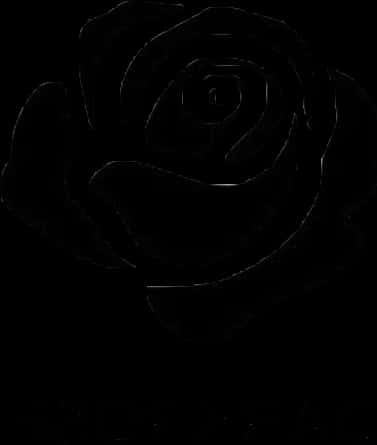 Abstract Rose Silhouette PNG
