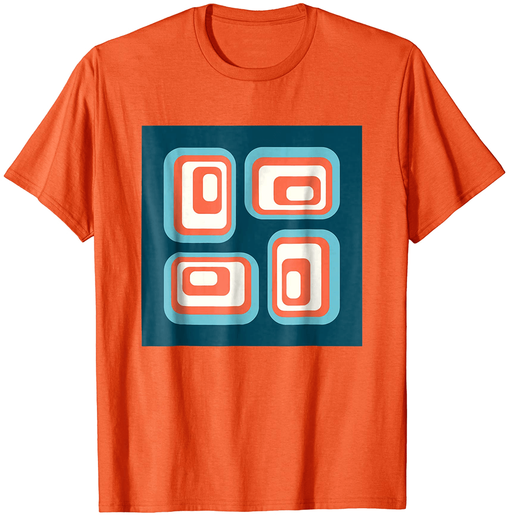 Abstract Rounded Rectangle Design Tshirt PNG
