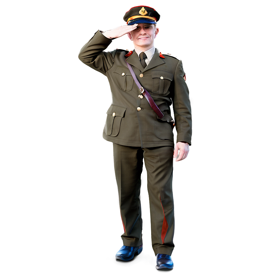 Abstract Saluting Figure Png Iej PNG