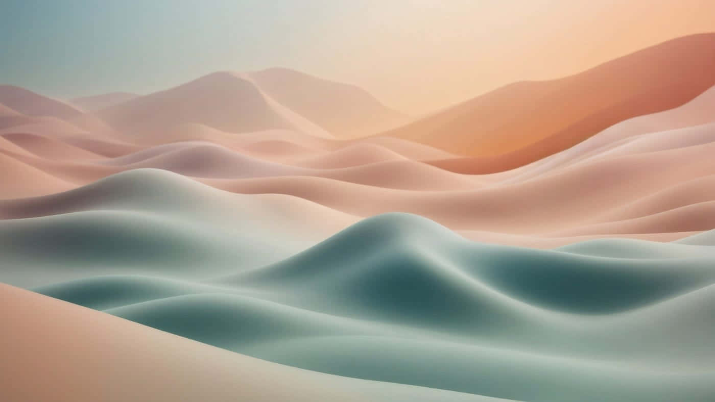 Abstract Sand Dunes Gradient Background Wallpaper