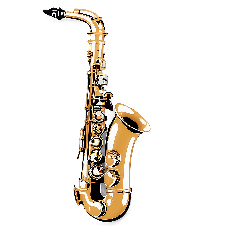 Download Abstract Saxophone Art Png 42 | Wallpapers.com