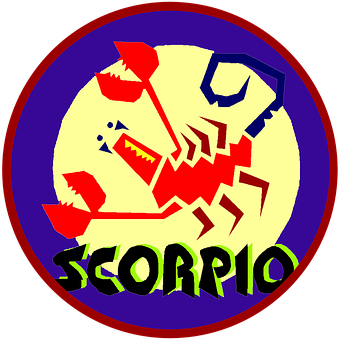 Abstract Scorpio Zodiac Sign PNG